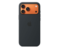 Etui do telefonów Apple Silikonowe etui z MagSafe do iPhone 17 Pro Max czarne